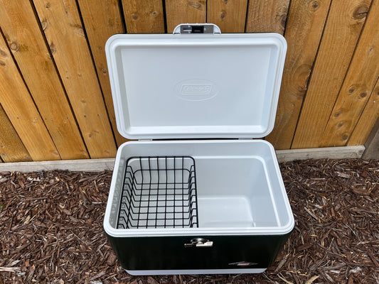 First Ever Cooler Basket for the Coleman 54 Quart Steel Belted Cooler