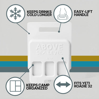 Ice Pack Divider For YETI Roadie 32