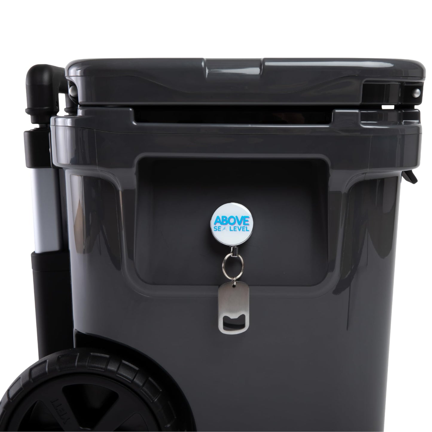 Adhesive Retractable Bottle Opener for Coolers