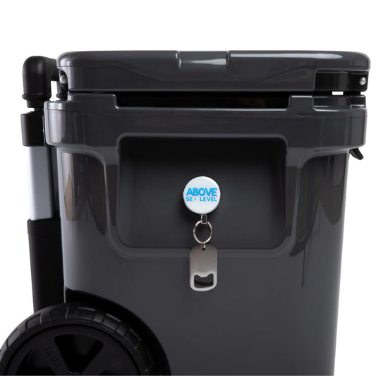 Adhesive Retractable Bottle Opener for Coolers