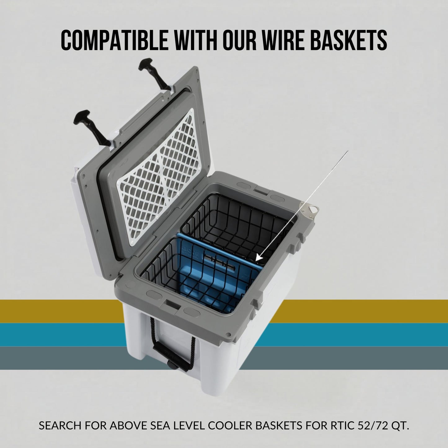 Ice Pack Divider for RTIC 52/72 Ultra-Light Cooler