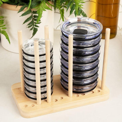 Adjustable Tumbler Lid Organizer