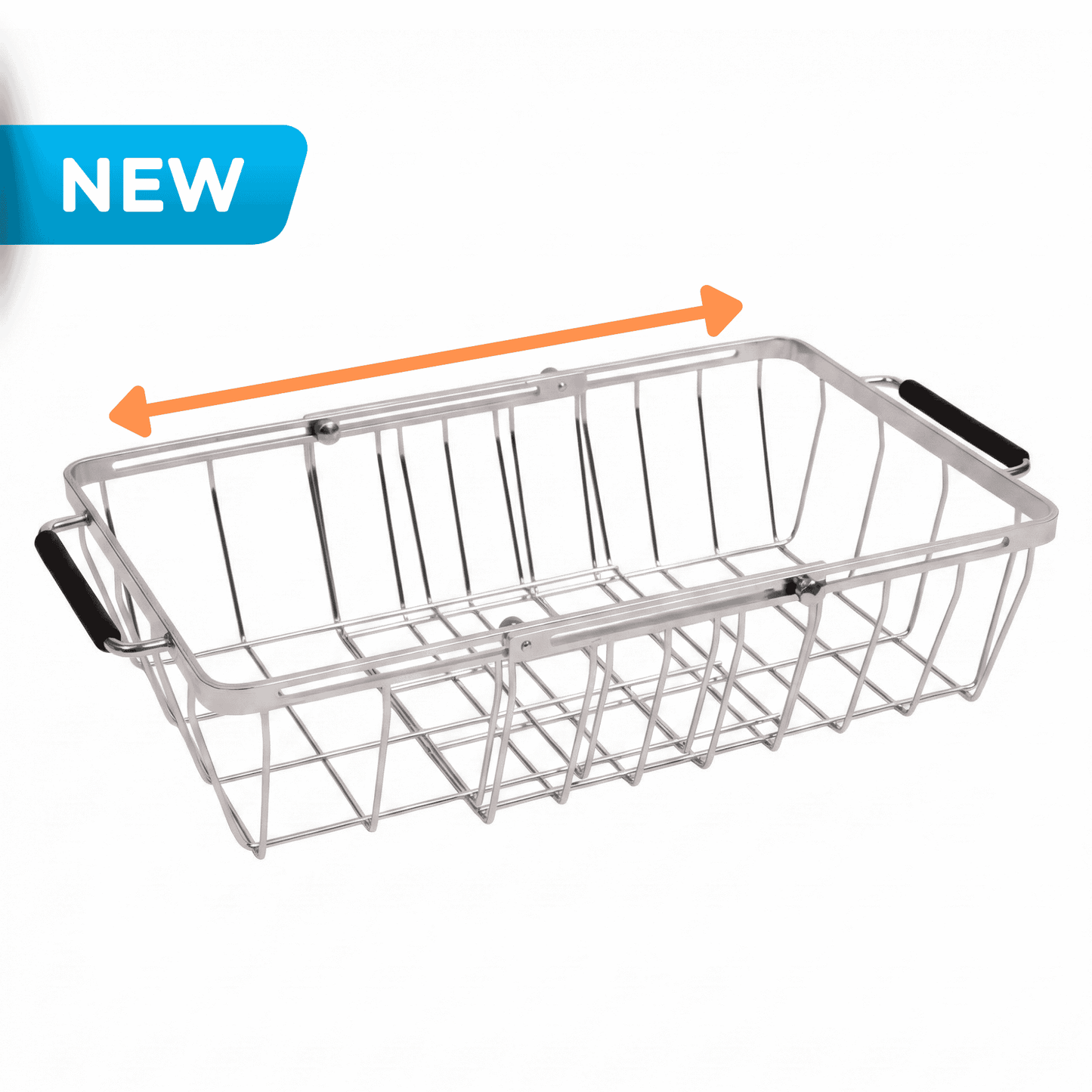 universal cooler basket accessory used as a dry goods tray