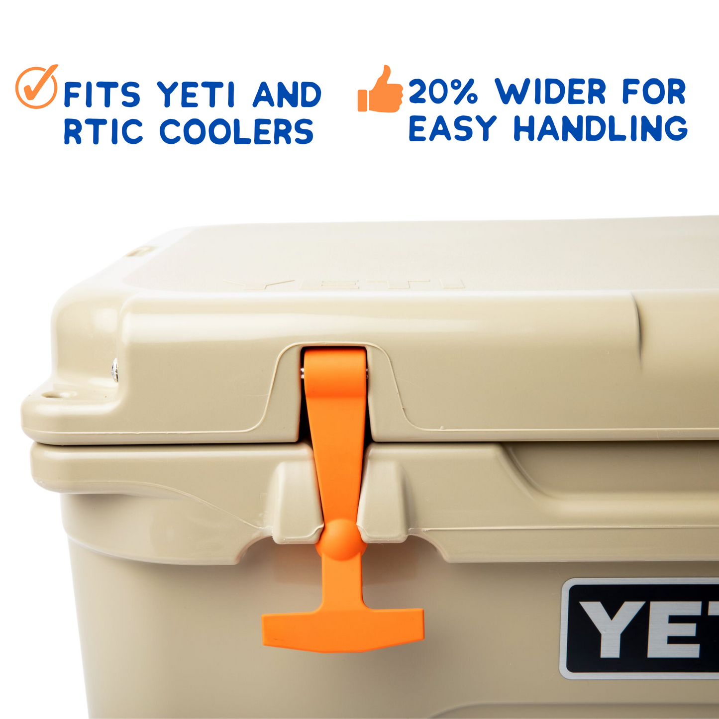 YETI Latch Kit Complete- Blaze Orange, All Colors - LOWEST  PRICE!