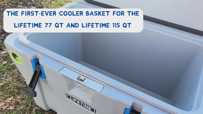 Cooler Basket for Lifetime 77 Qt or Ozark Trail 73