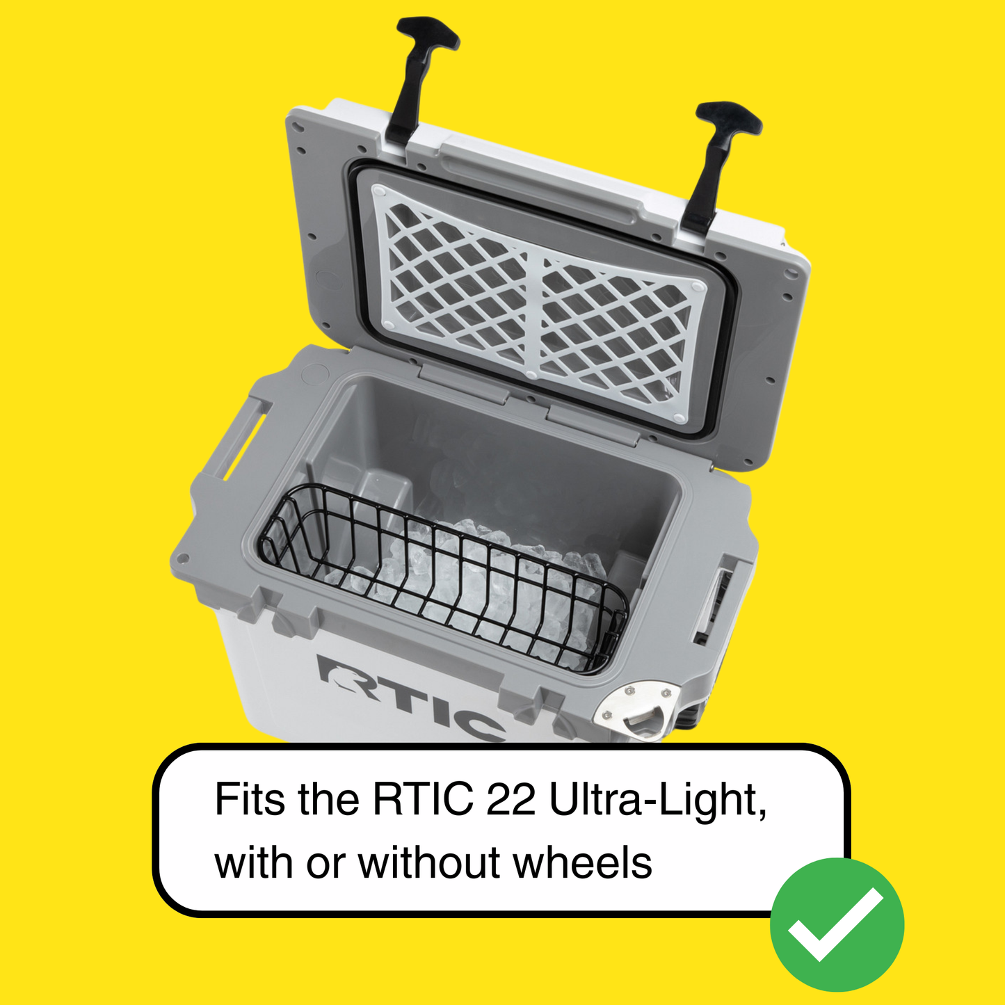 Wire Cooler Basket for RTIC 22 Qt Ultra-Light Coolers