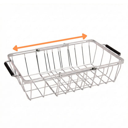 above sea level universal cooler basket accessory insert for use as a dry goods tray inside ice chests