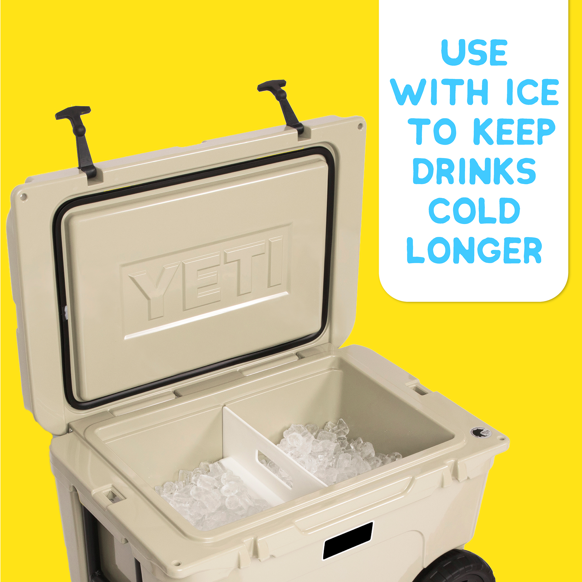 Yeti Ice Pack keeps drinks cool all day